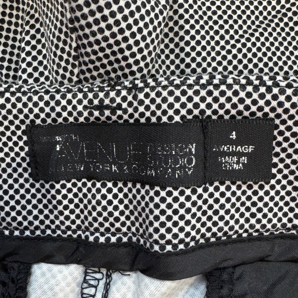 Seventh Avenue Design Studio Polka Dot Women’s Capris (sz 4) - Picture 6 of 7